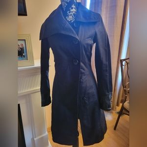 Rudsak fall/spring 3/4 length  jacket W/ leather trim